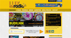 Desktop Screenshot of luxradio.net